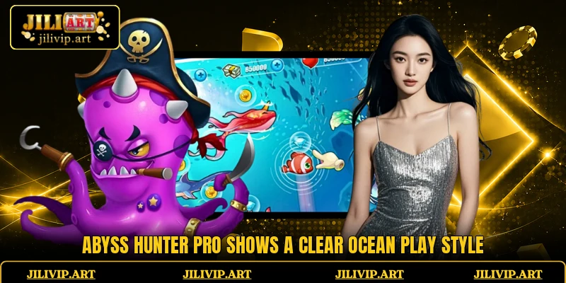 Abyss Hunter Pro shows a clear ocean play style