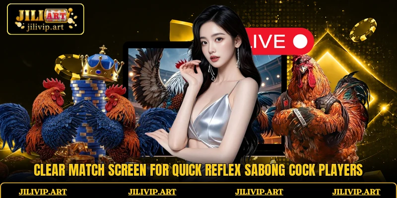 Clear match screen for Quick Reflex Sabong Cock players