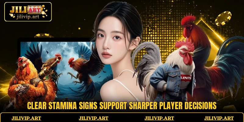 Clear stamina signs support sharper player decisions