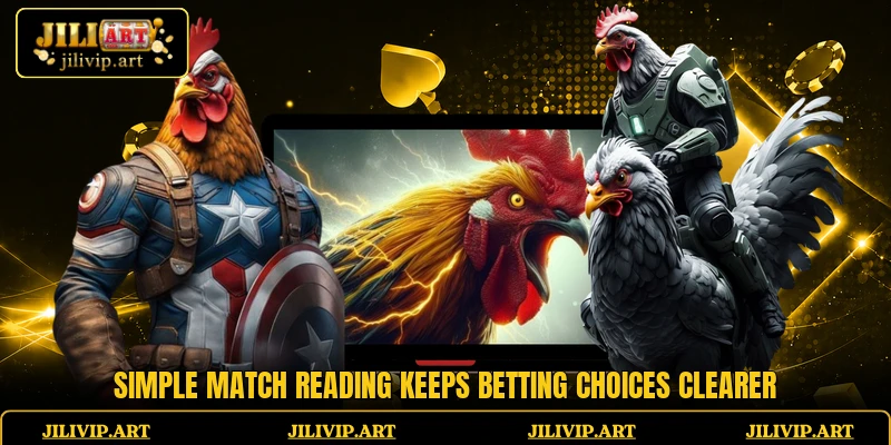 Simple match reading keeps betting choices clearer