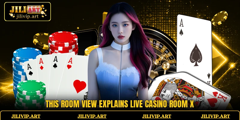 This room view explains Live Casino Room X